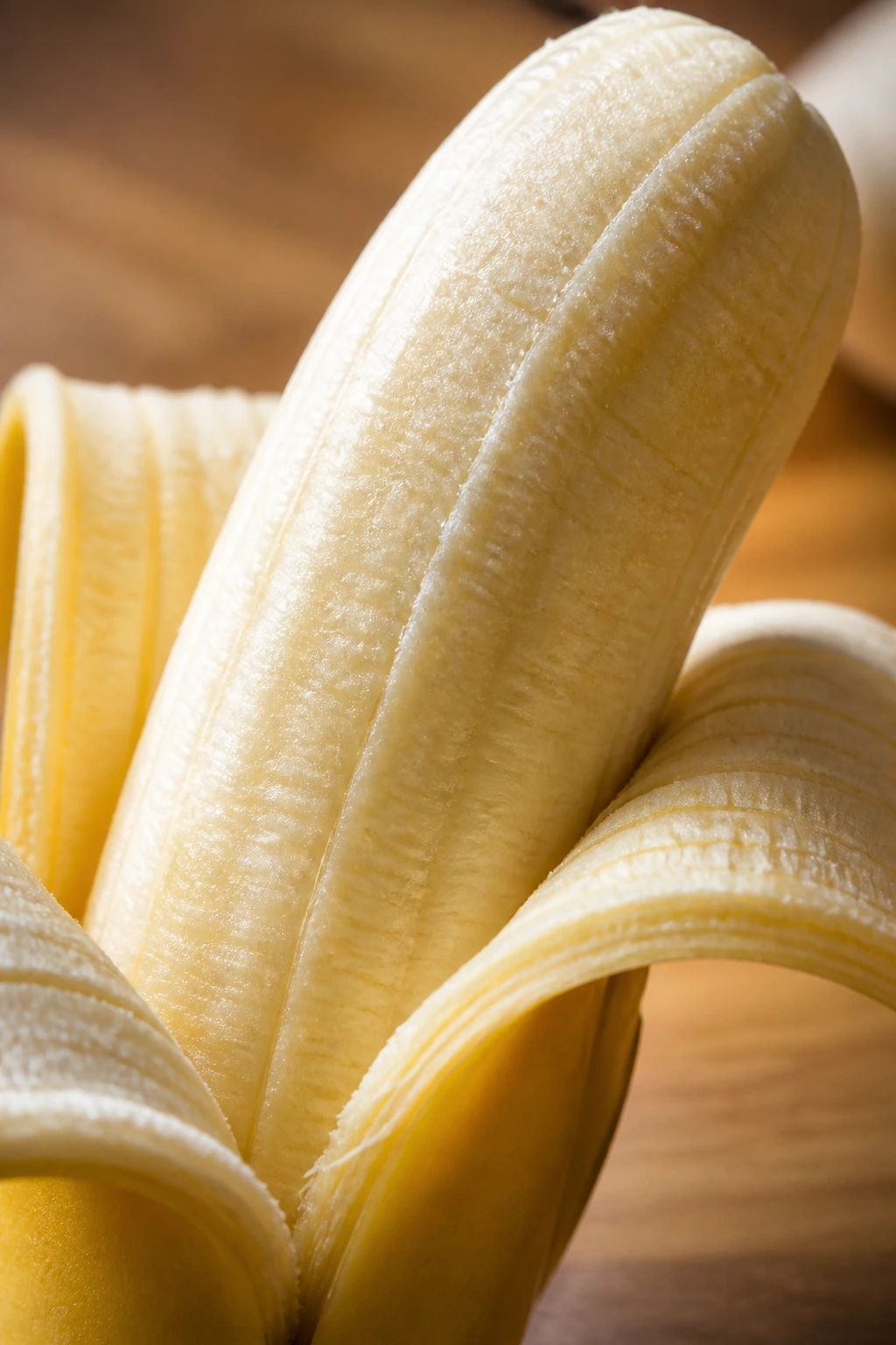 Are Bananas Good For Gallbladder Problems? 5 Close-up of a peeled banana on a clean surface