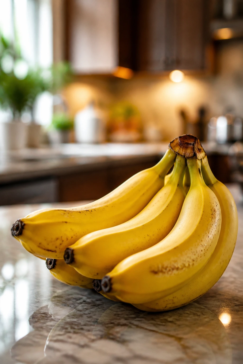 Banana highlighting kidney-supporting nutrients visual concept