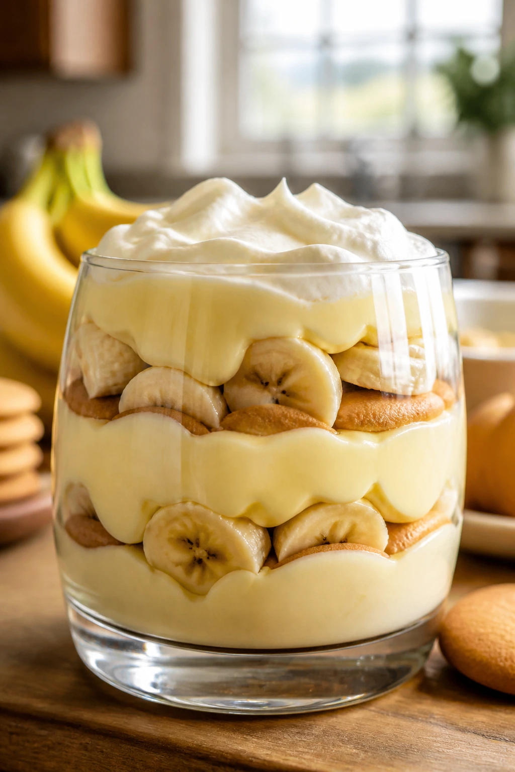 Is Banana Pudding Gluten-Free? Find Out Now! 3 Layered gluten-free banana pudding in a glass
