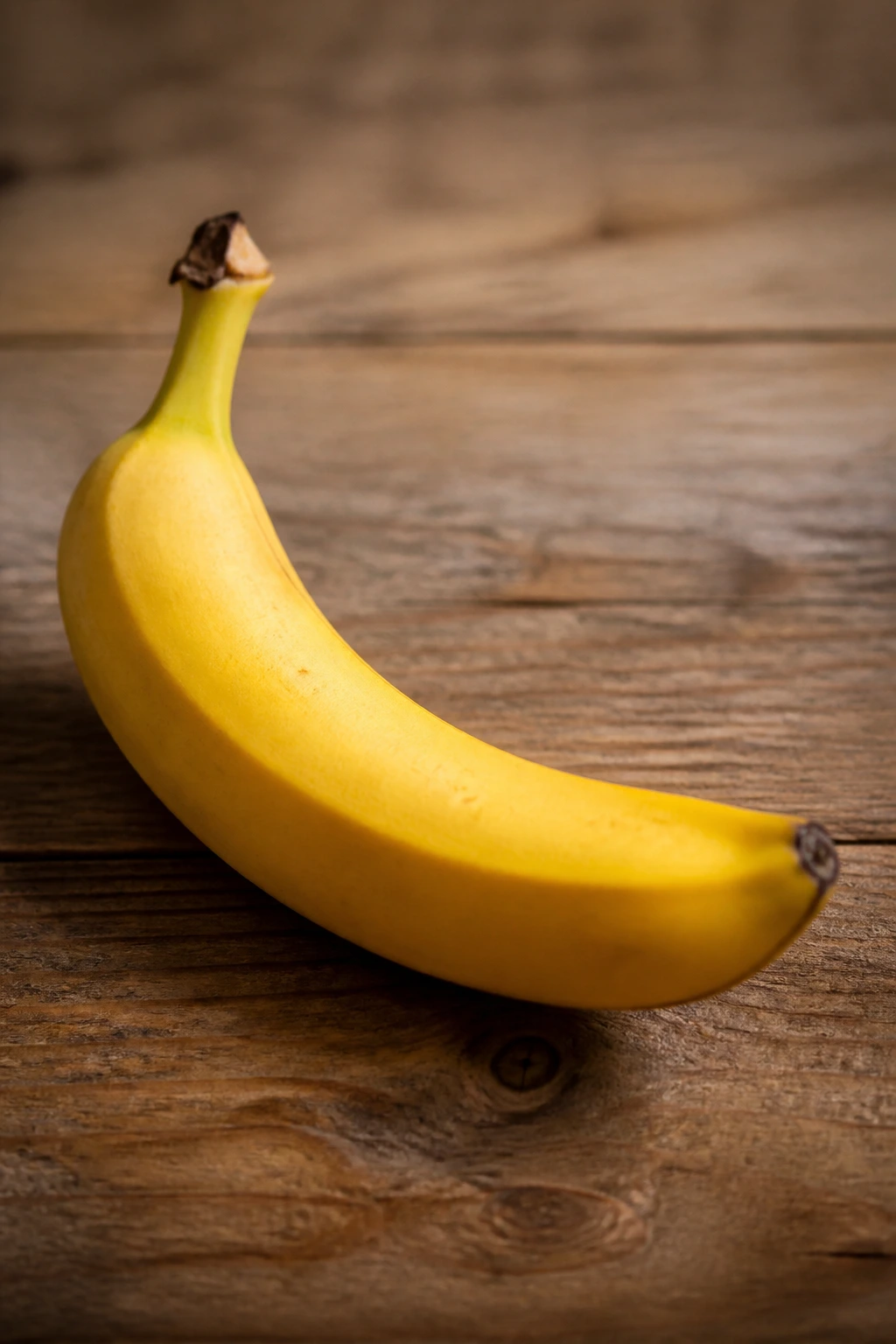 Bananas and Body Weight: Can Bananas Make You Fat Or Slim? 4 Banana on wooden surface illustrating weight-management eating tips