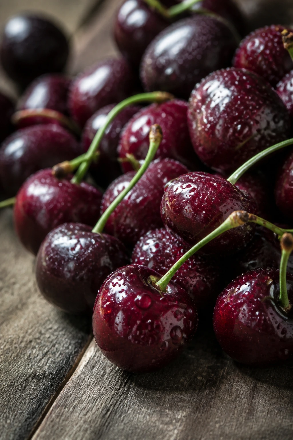 10 Surprising Health Benefits Of Black Cherries 3 Close-up of black cherries emphasizing anti-inflammatory properties