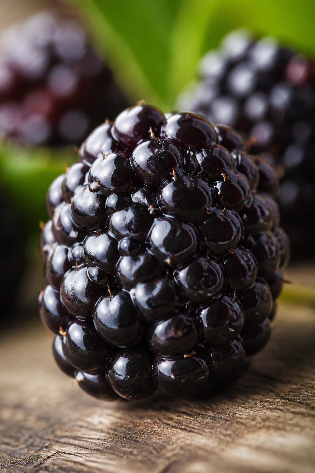 Are Blackberries Good For Your Skin? All You Need To Know 4 Glowing blackberry on neutral background