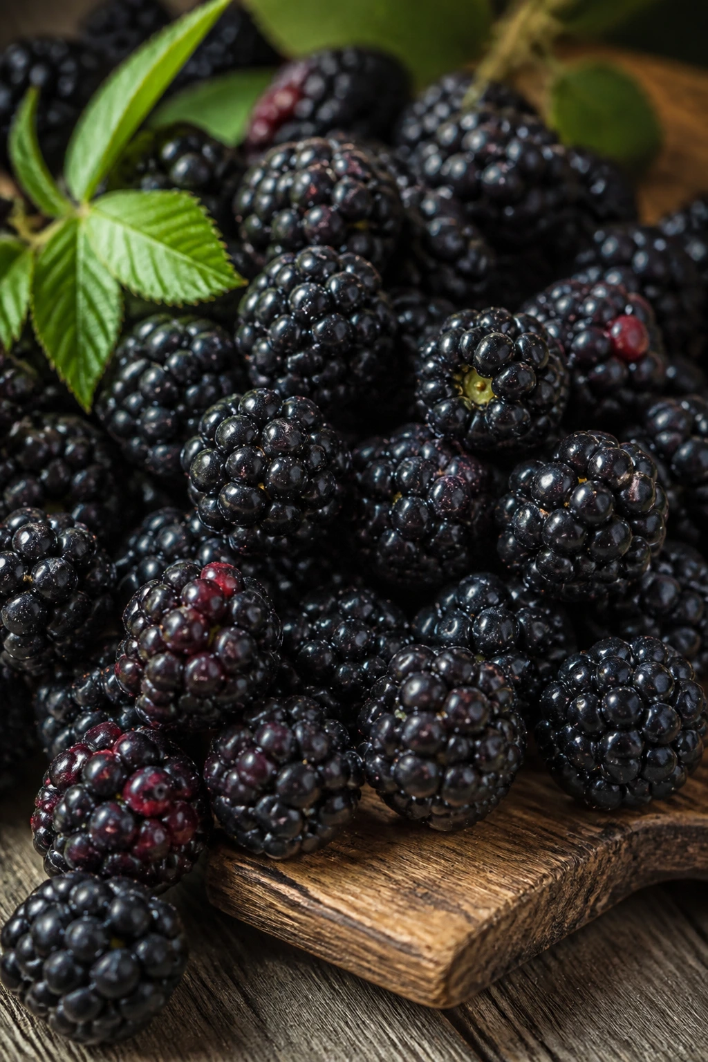 Are Blackberries Acidic Or Alkaline? All You Need To Know 5 Group of blackberries in outdoor light.