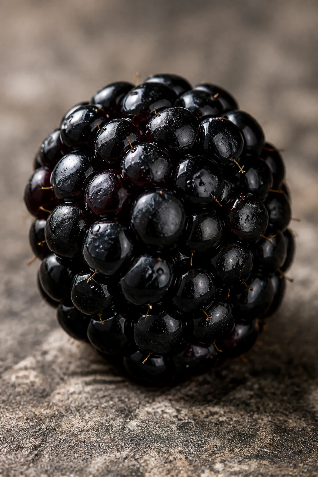 How To Make Blackberries Sweeter And Be Juicier 6 Single blackberry on a neutral surface suggesting serving ideas