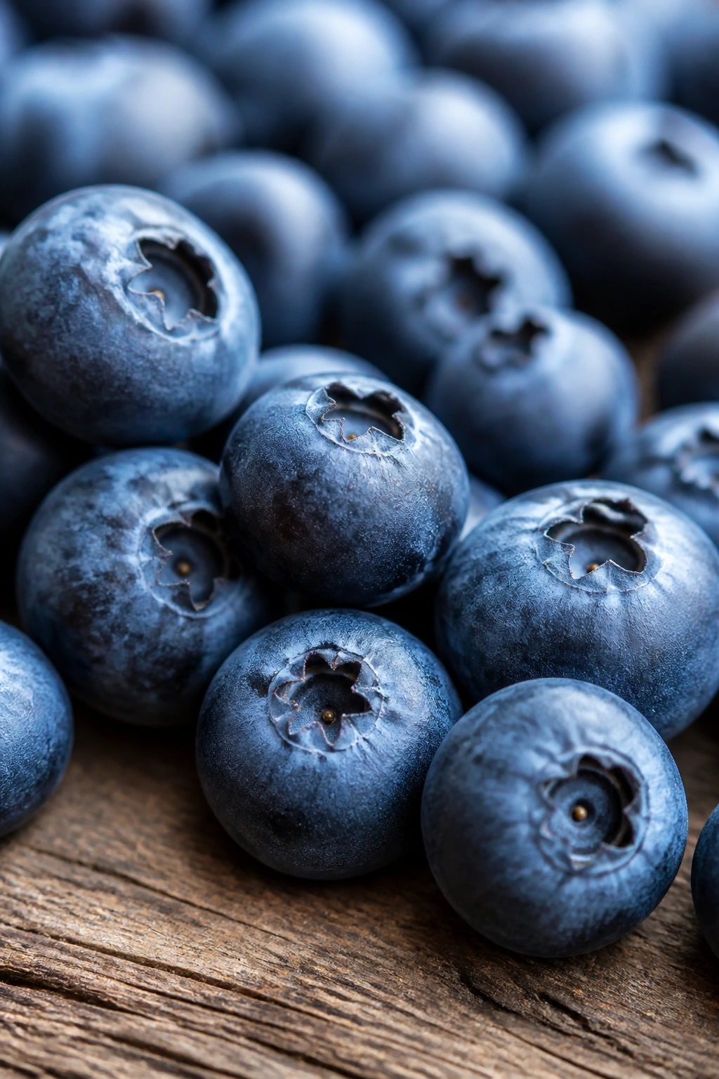 Can Gerbils Eat Blueberries? All You Need To Know 8 Close-up of blueberries on a wooden surface