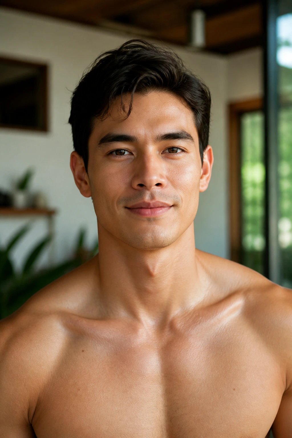 10 Surprising Reasons Why Durian Is The King Of Fruits 8 Close-up portrait of a man highlighting bone structure in a bright home setting