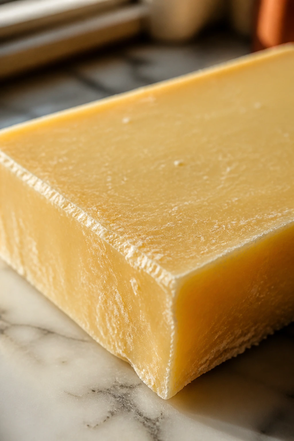 What Is The Shelf Life Of Cocoa Butter? 5 Single cocoa butter bar on kitchen counter
