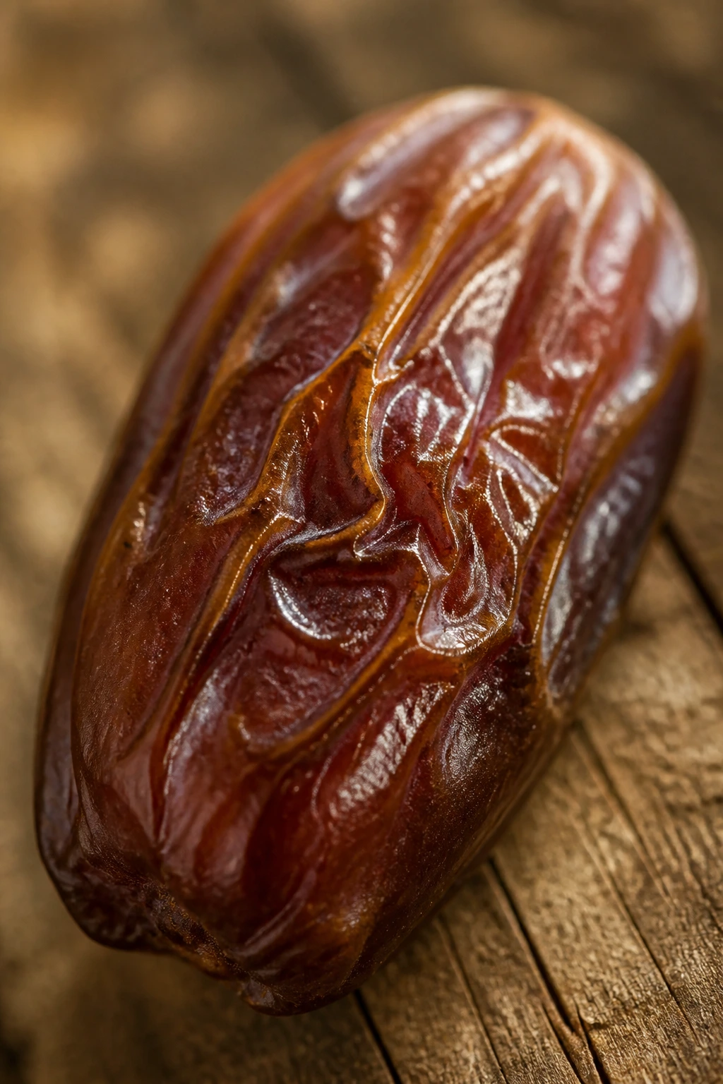 Close-up of a single date fruit representing UAE national fruit