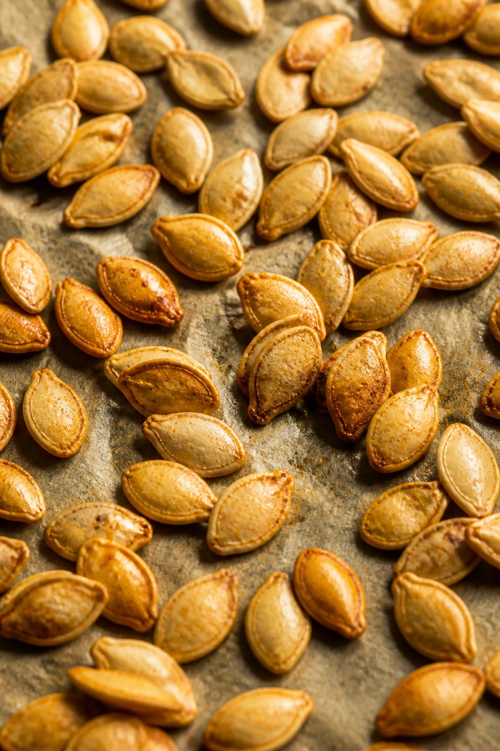 How To Cook Delicata Squash On Stove: Step-By-Step Guide 5 Roasted delicata squash seeds on parchment paper
