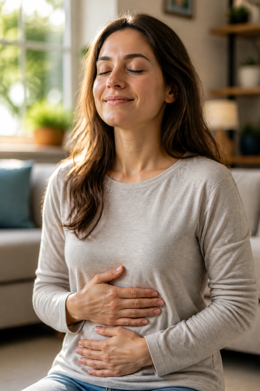 10 Surprising Health Benefits Of Being A Fruitarian 4 Close-up portrait illustrating improved digestion and gut health