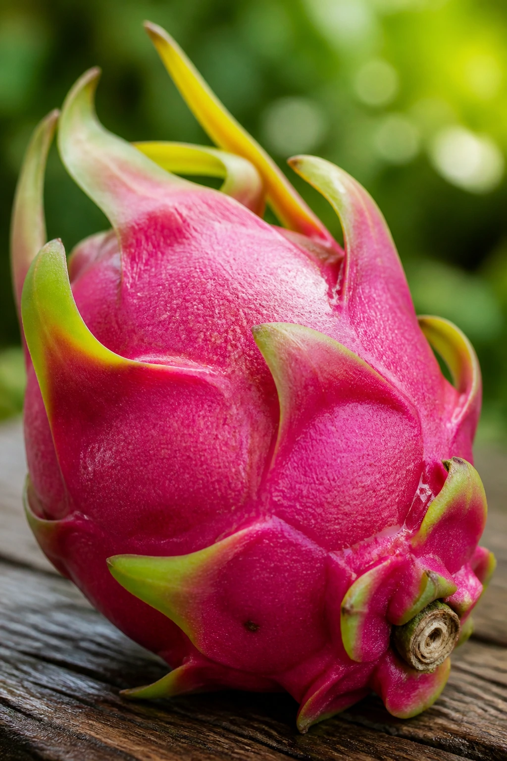 Is Dragon Fruit Good For Babies? Can They Eat It? 2 Whole dragon fruit with pink skin on wooden surface