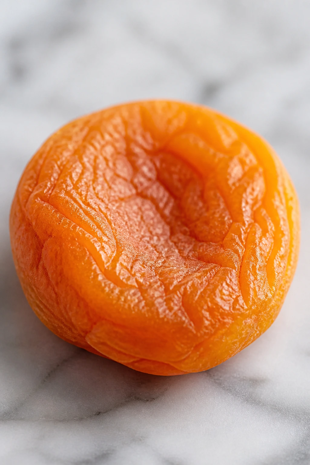 Close-up of dried fruit being examined for freshness