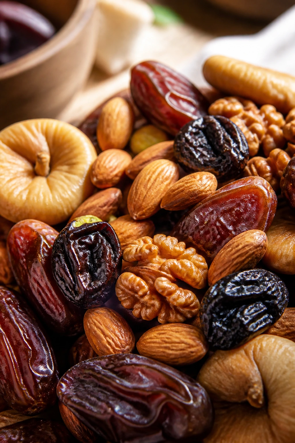 Timing Is Key: Best Time To Eat Dry Fruits During Pregnancy 2 Pile of mixed dry fruits filling the frame