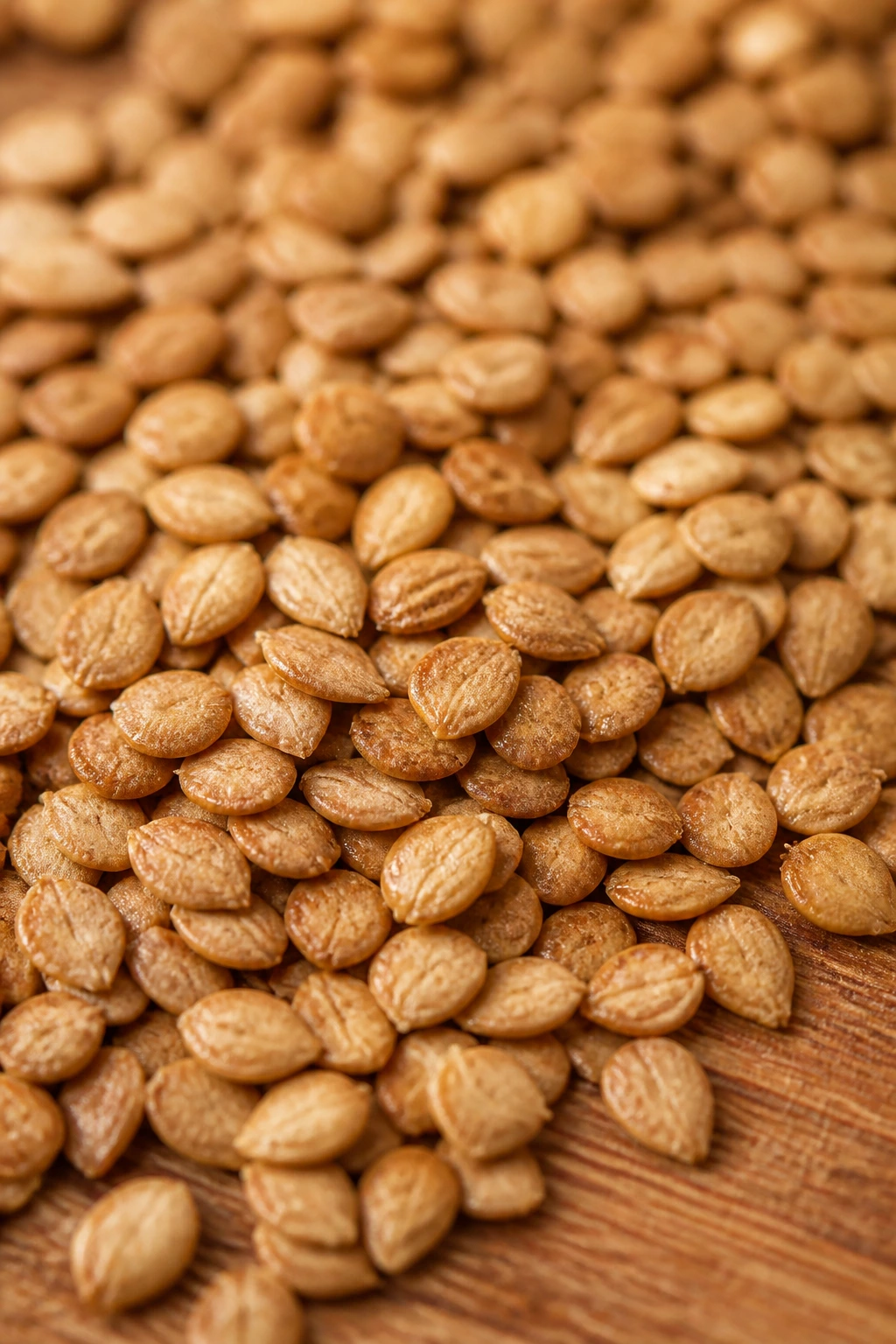 Can You Eat The Seeds Of An Eggplant? What Are The Benefits? 1 Close-up of eggplant seeds on wood showing crunchy texture