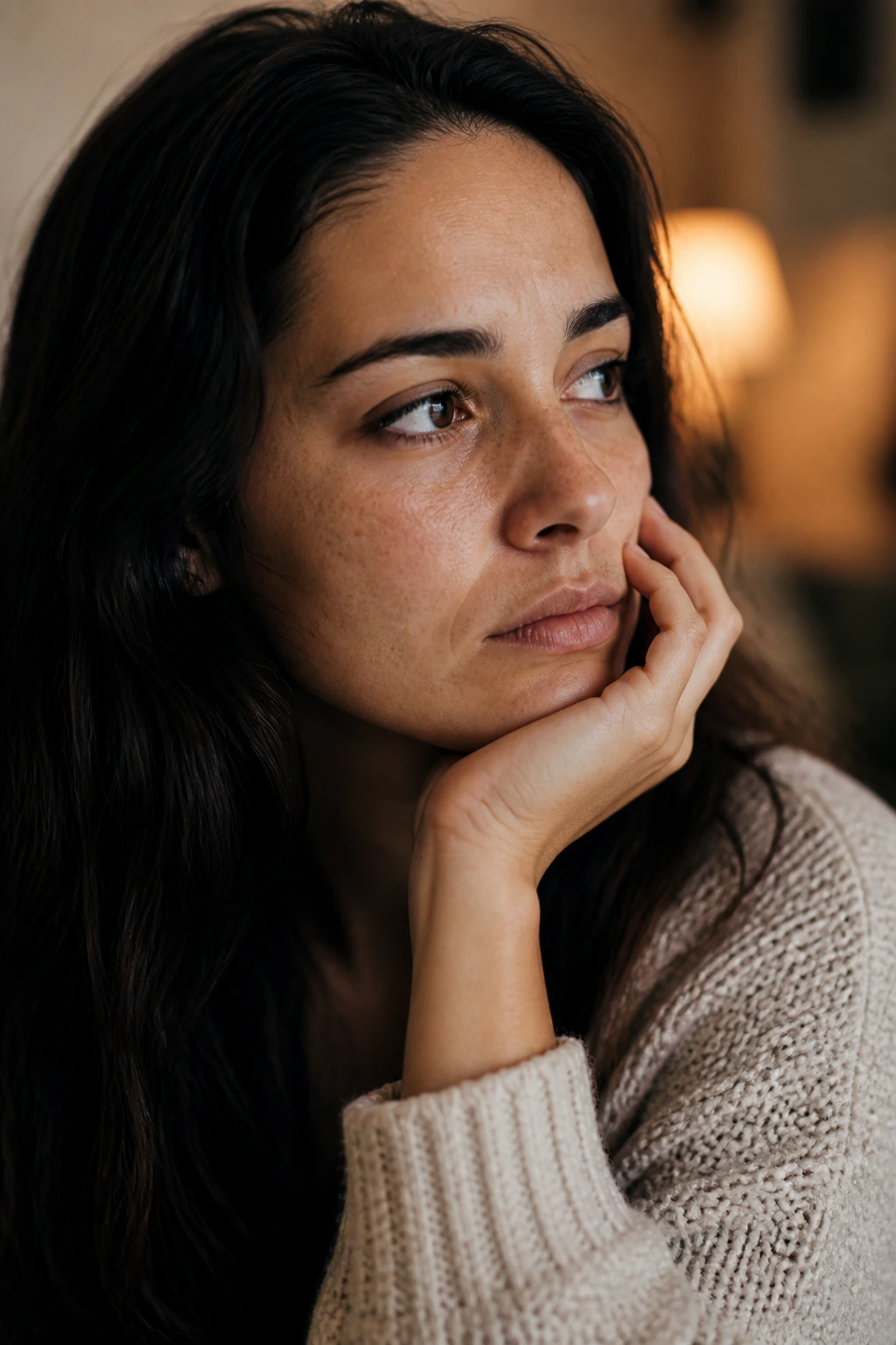 Why Am I Craving Fruit All Of A Sudden? Here Are 7 Reasons 5 Portrait of a person reflecting on emotional eating in a cozy room