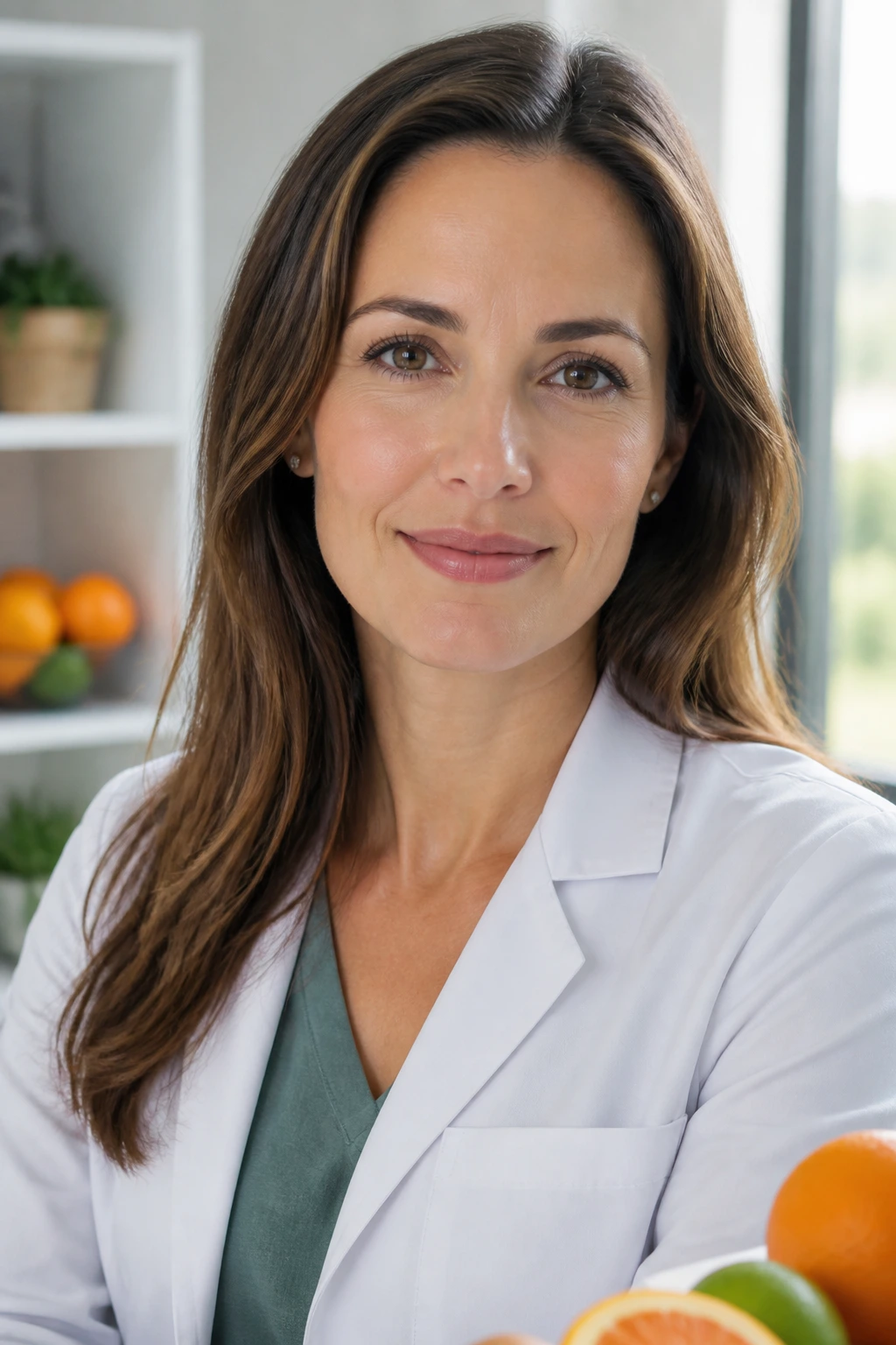 Banishing Breakouts: Are Clementines Good For Acne? 10 Portrait of a real nutrition expert in a clinical setting