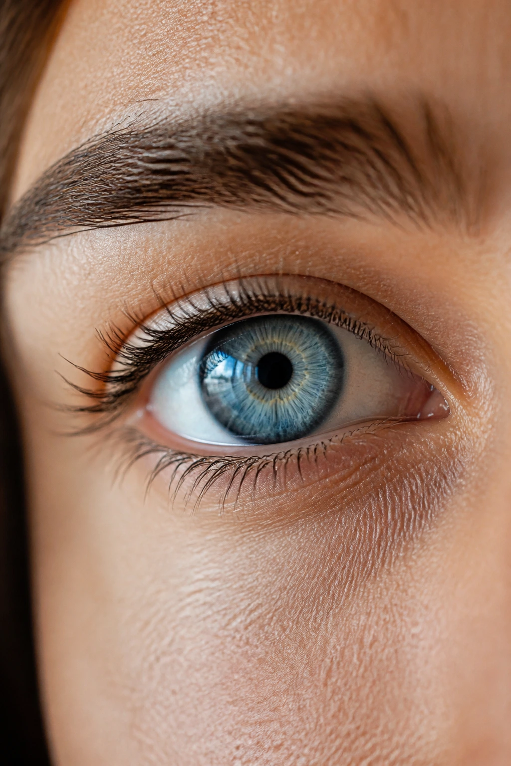 12 Surprising Health Benefits of Garden Egg Fruit 8 Close-up of a human eye with vibrant iris in natural light