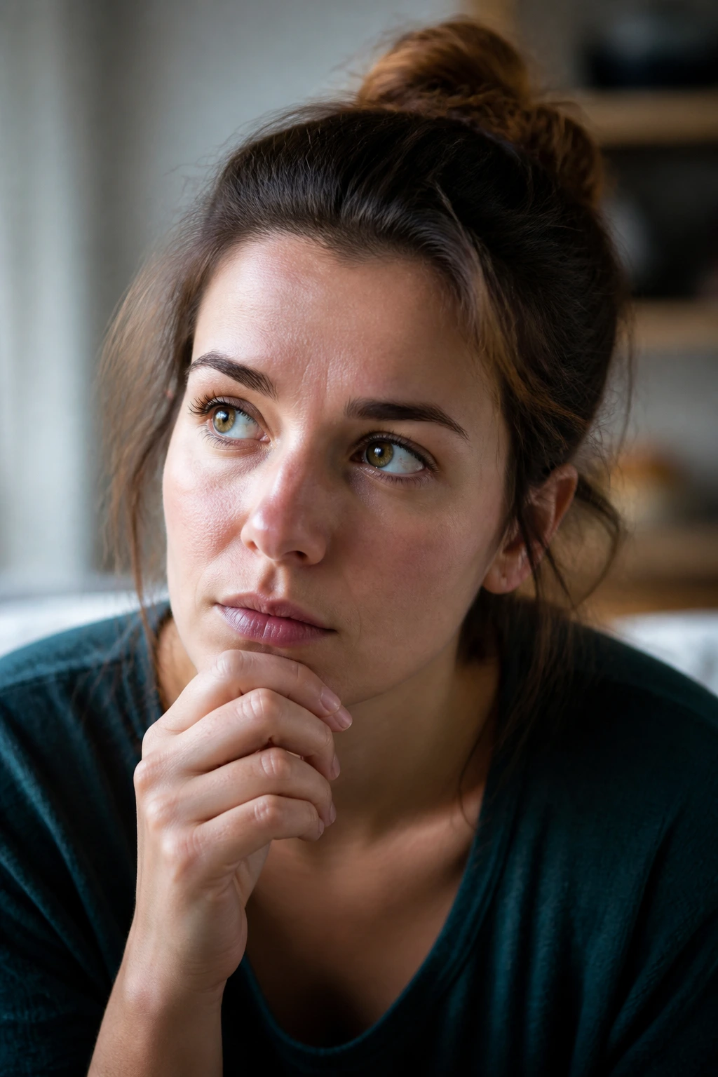 Can Hamsters Eat Strawberries? All You Need to Know 7 Close-up of a curious person in a quiet study with warm light