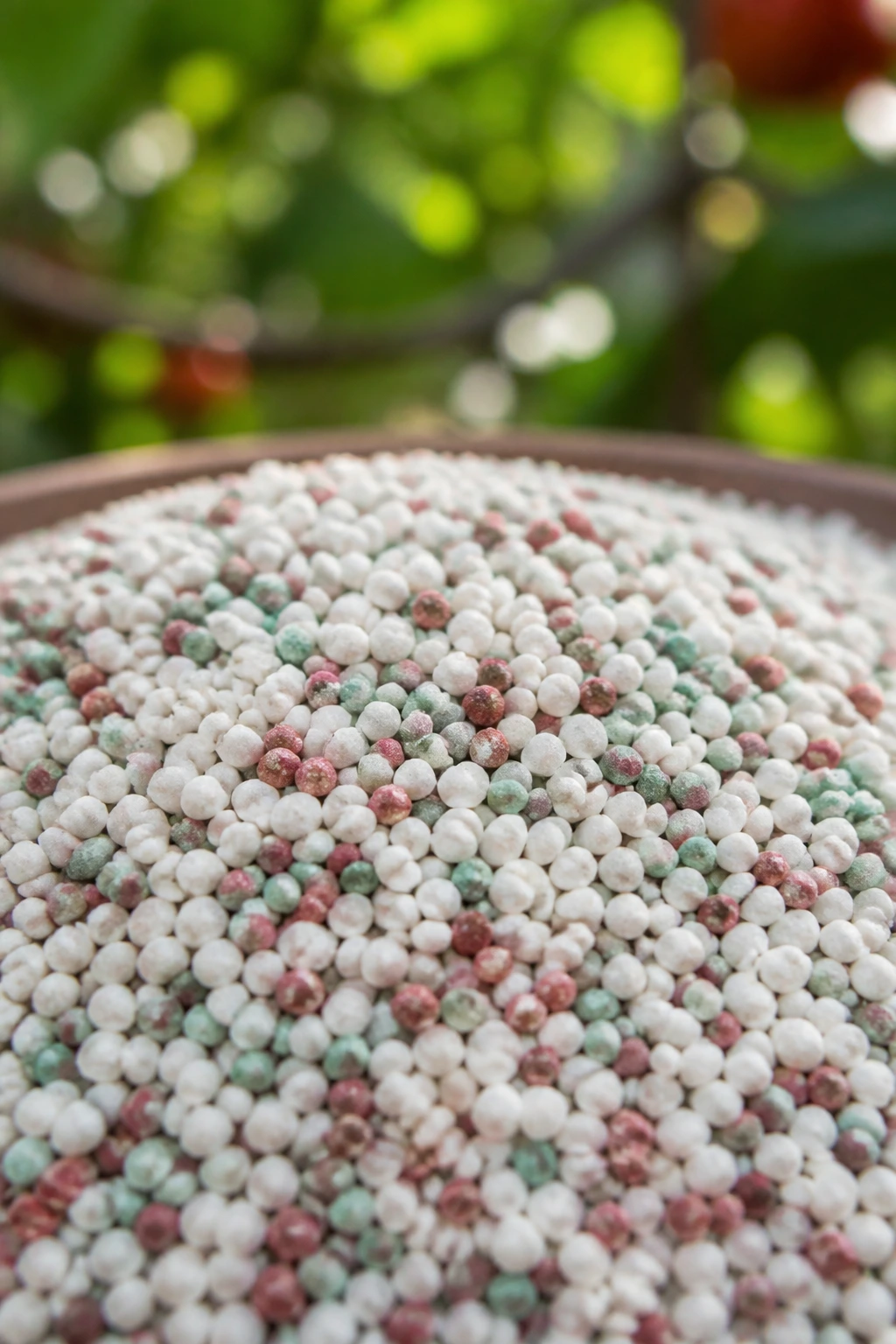 Is 16-16-16 Fertilizer Good For Fruit Trees? 8 Macro close-up of 16-16-16 fertilizer granules