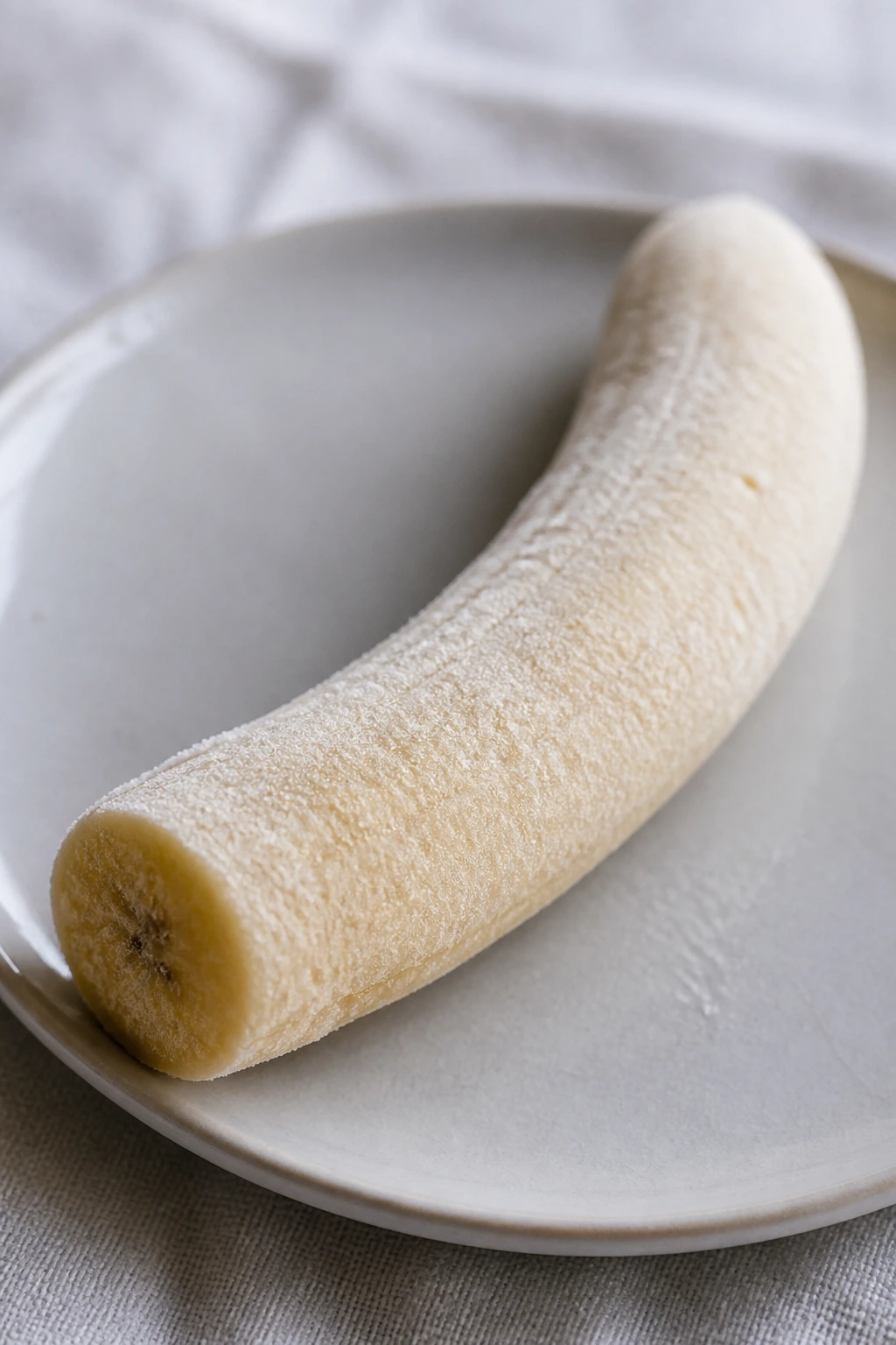 Are Frozen Bananas Healthy For You? What You Need to Know 5 Frozen banana on plate