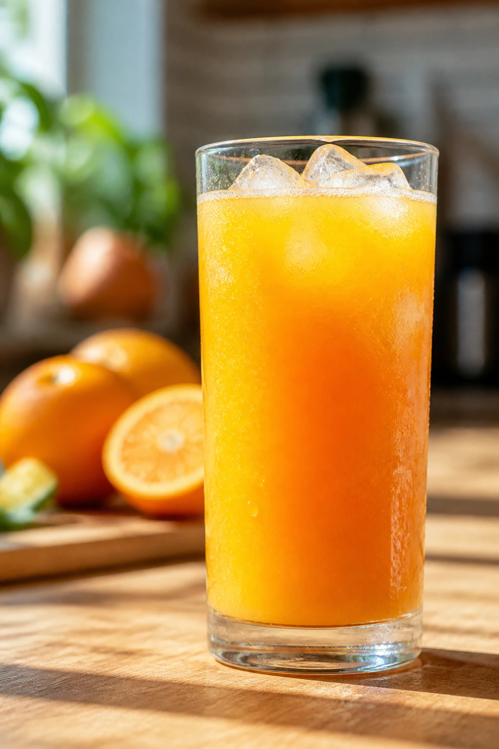 Can You Make Juice From Frozen Fruit? All You Need To Know 5 Vibrant glass of frozen-fruit-juice on a kitchen table