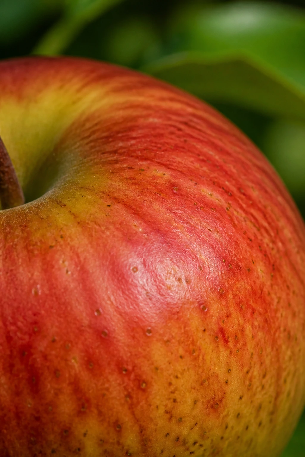 The Study Of Fruits Is Called "Pomology". 3 Macro close-up of fruit skin texture