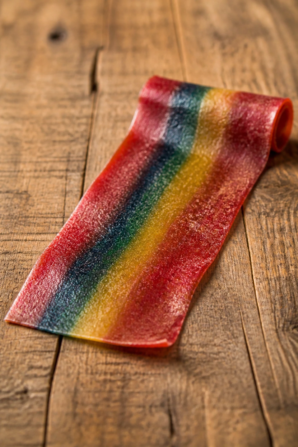 Can Dogs Eat Fruit Roll-Ups? About The Risks And Alternatives 3 Close-up of a fruit roll-up showing texture to imply health risks for dogs