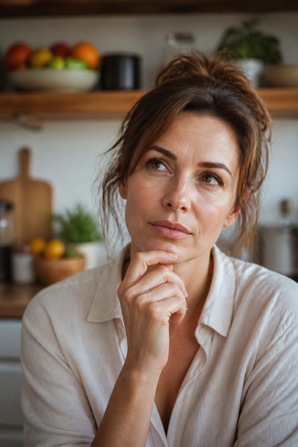 Can You Survive Off Just Fruit? Let's Find Out! 5 Thoughtful adult portrait reflecting questions about a fruitarian diet