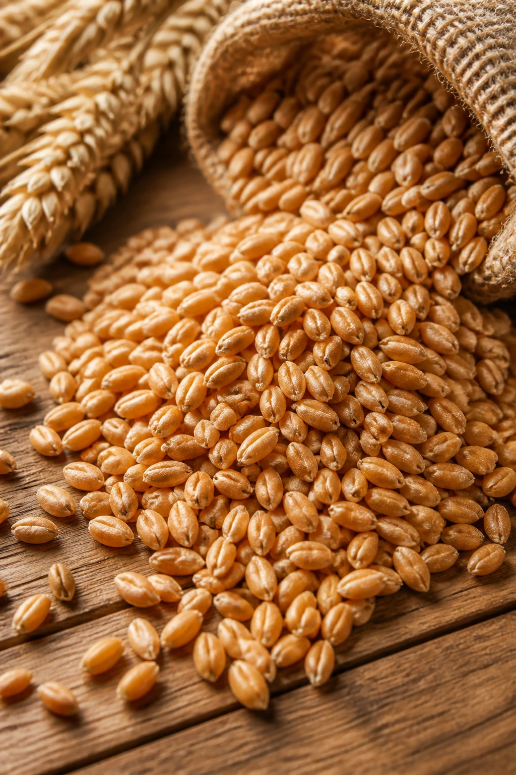 Is Pineapple Gluten-Free? Here's What You Need To Know 1 Macro close-up of wheat grains to illustrate gluten-containing ingredients
