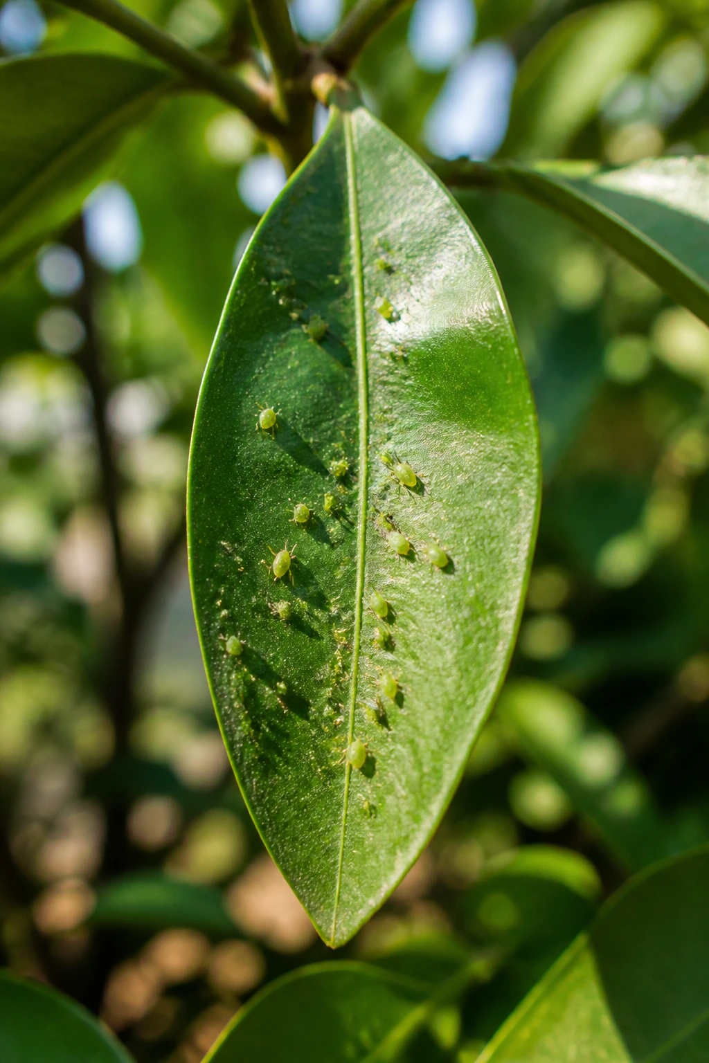 How To Grow Grapefruit From Seed: Step-By-Step Guide 3 Grapefruit leaf with aphids in a garden