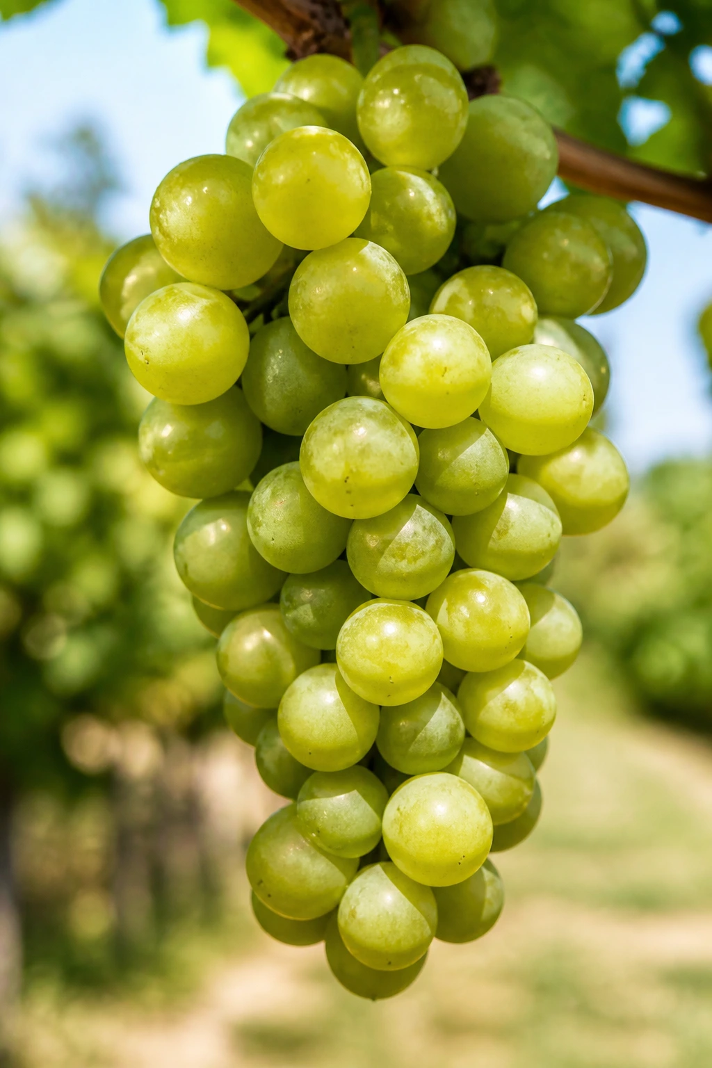 Is Grape A Tropical Fruit? All You Need To Know 4 Close-up of grape bunch in vineyard