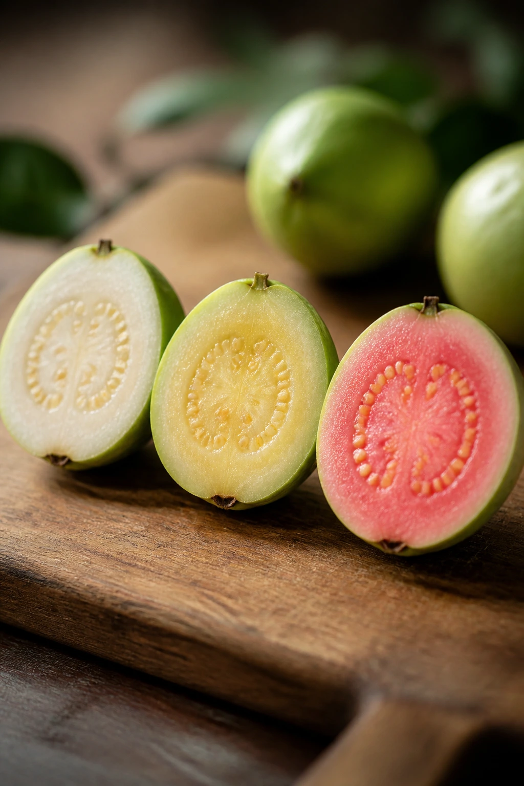 How Can You Tell If A Guava Is Ripe: Indicators to Look For 6 Cross-section of a guava showing inner color progression from white to yellow to pink