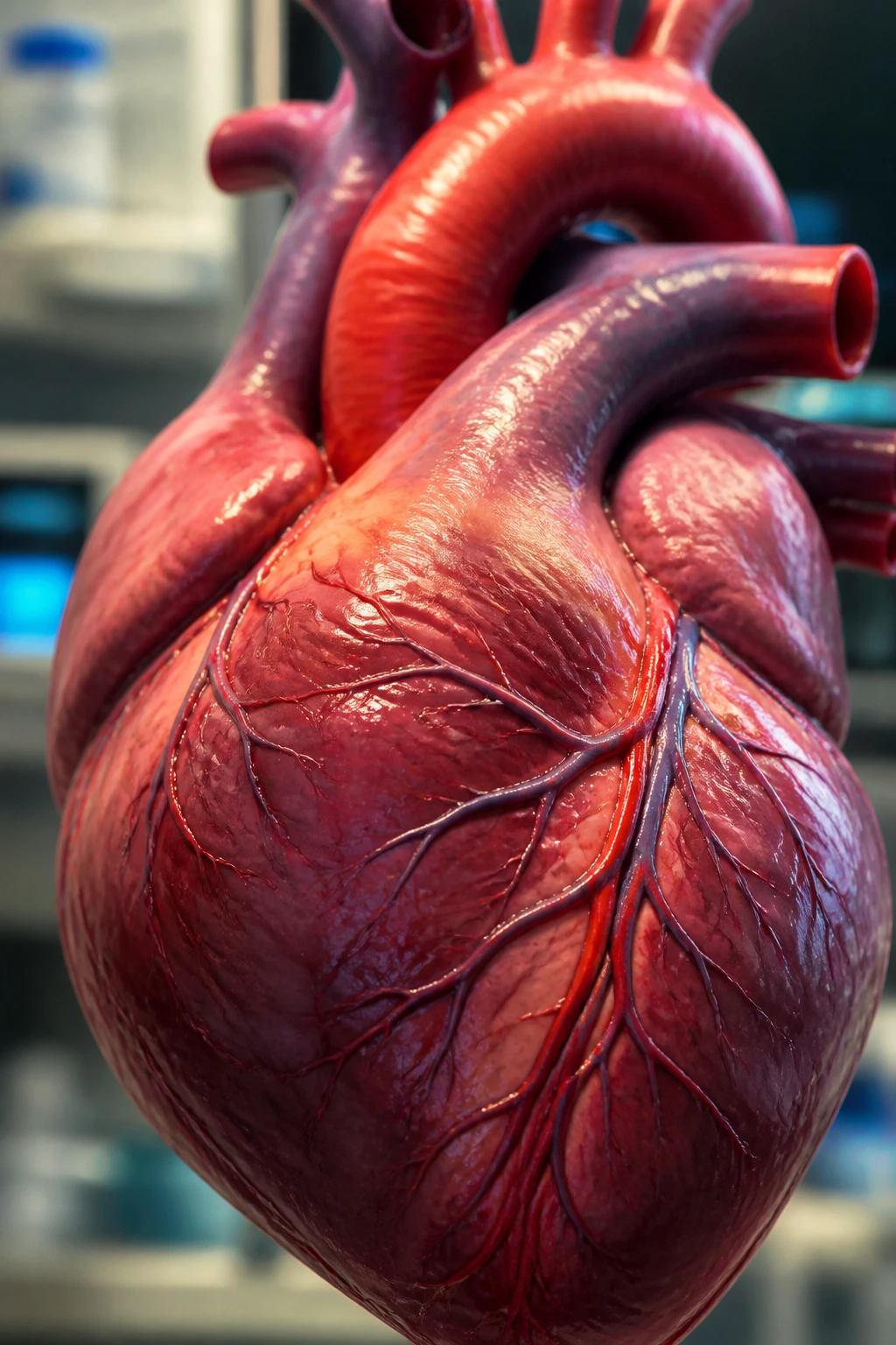 The 10 Surprising Health Benefits Of Pawpaw Seeds 7 Close-up of an anatomically accurate heart model highlighting cardiovascular health