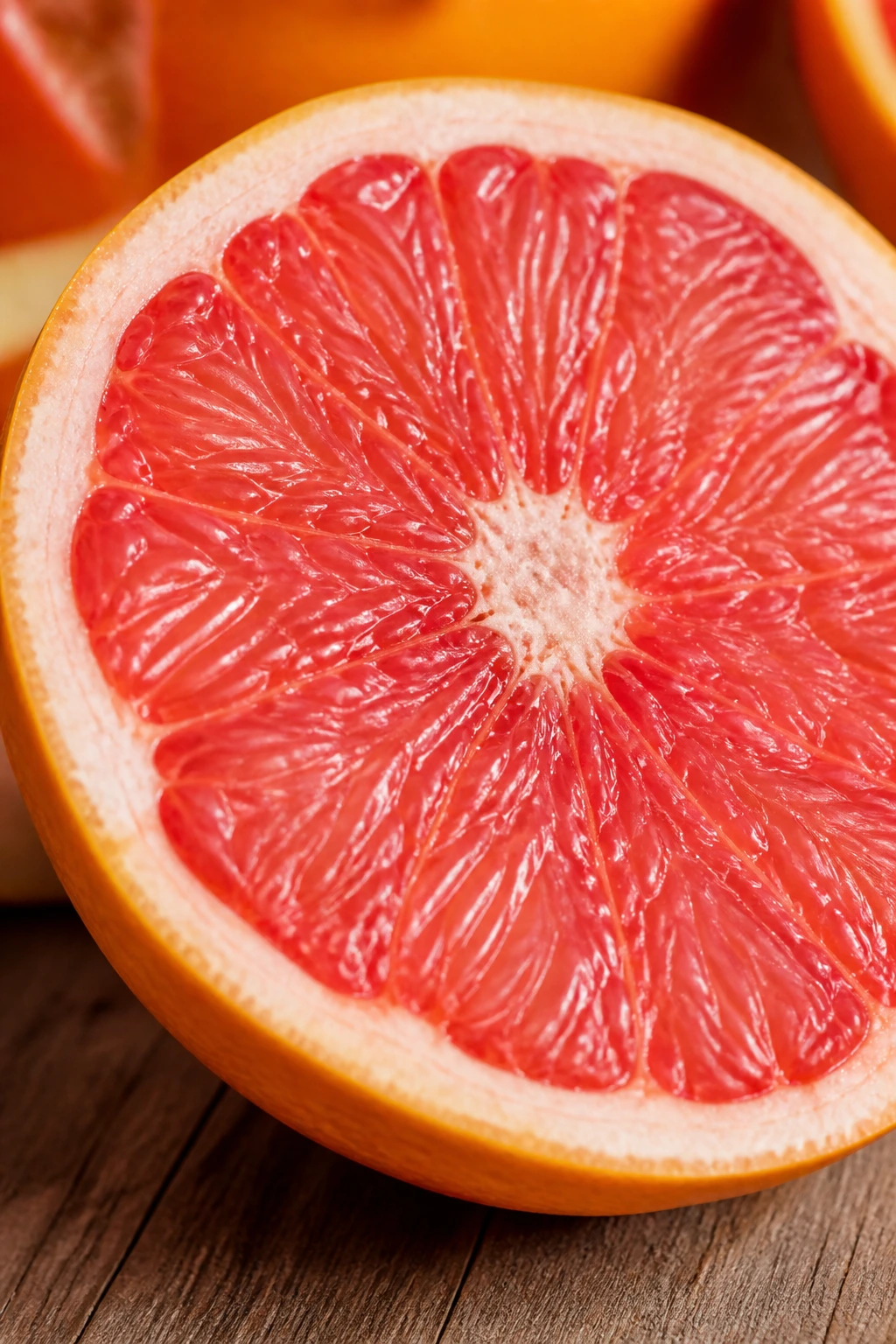 The Top 10 Evidence-Based Health Benefits of Citrus Fruits 8 Close-up of a grapefruit half with pink flesh