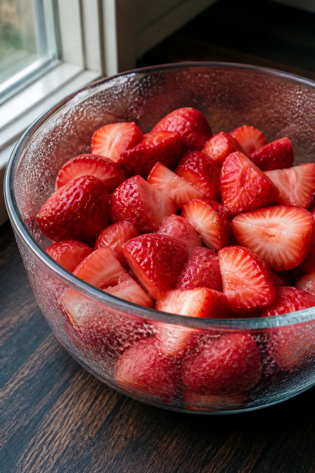 Can You Make Juice From Frozen Fruit? All You Need To Know 3 Thawed frozen fruits in a glass bowl ready for juicing