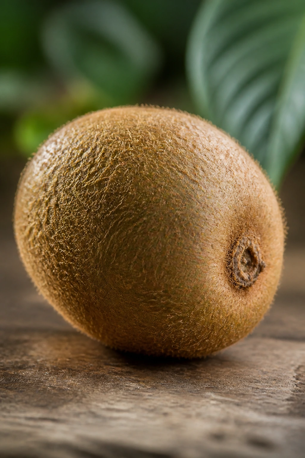 Close-up of kiwifruit in soft daylight