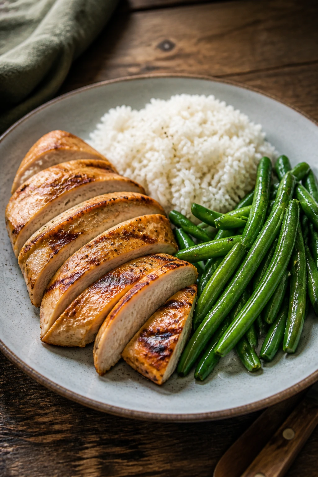 Are Plantains Low FODMAP? All You Need To Know 2 Plate of low FODMAP-friendly foods on a kitchen table