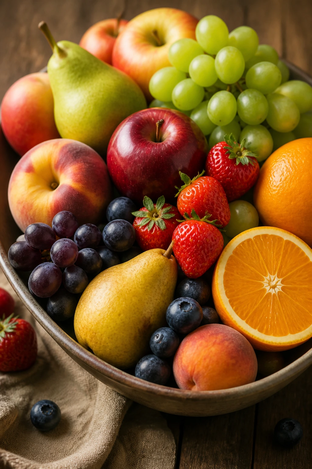 10 Low-Potassium Fruits to Add to Your Diet For A Healthy Living 2 Close-up of a colorful bowl of mixed low-potassium fruits ready to eat