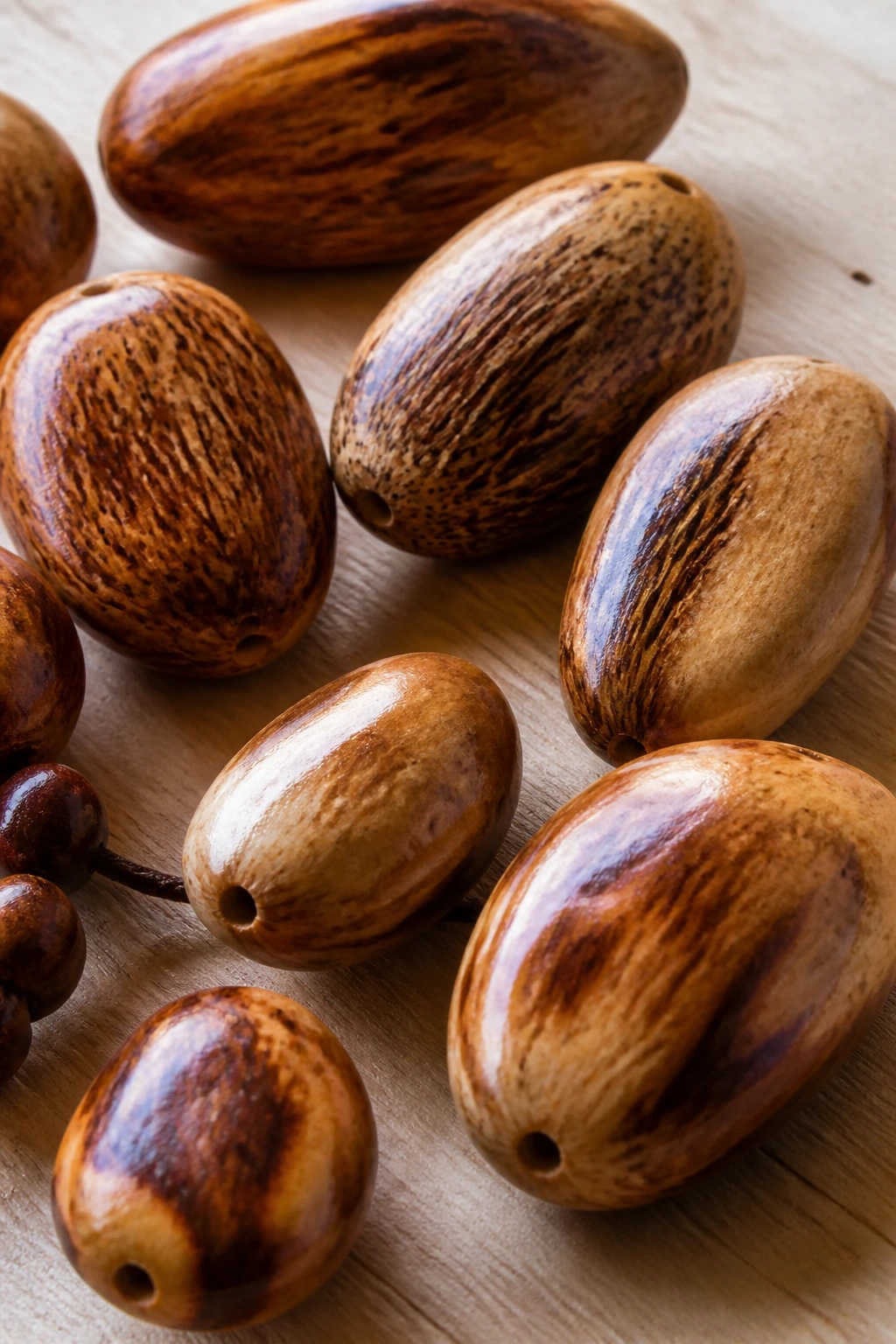 What To Do With A Mango Seed? Here Are 7 Things You Can Do 3 Polished mango seeds arranged for craft on wooden board