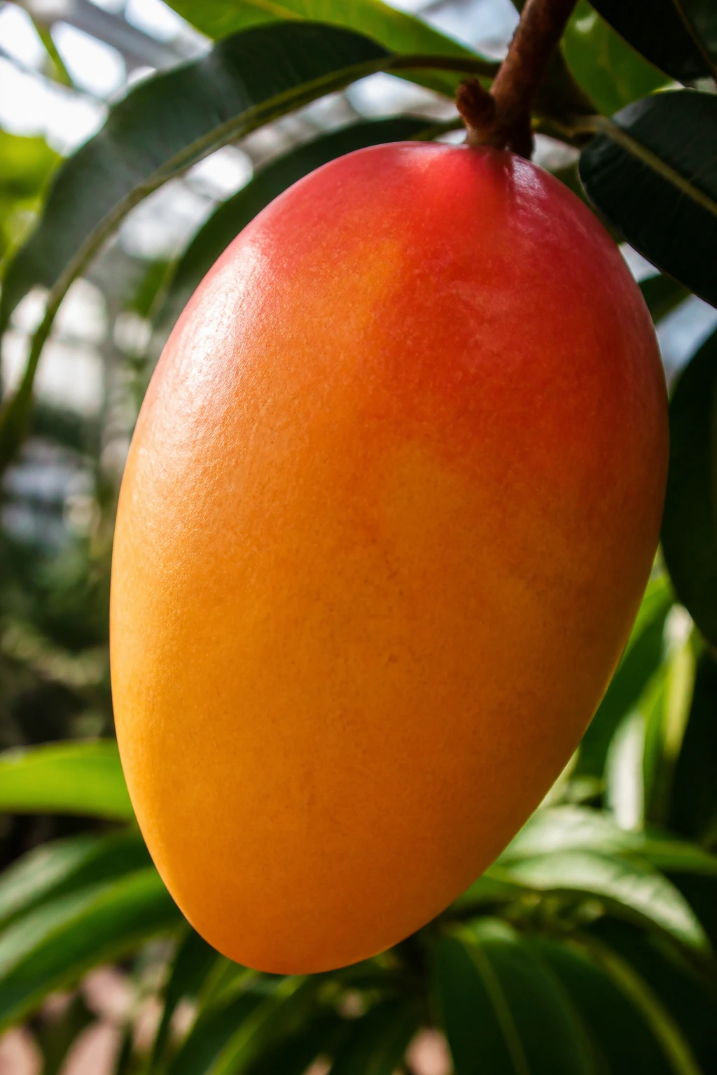 Is Grape A Tropical Fruit? All You Need To Know 3 Close-up of a ripe mango in tropical setting
