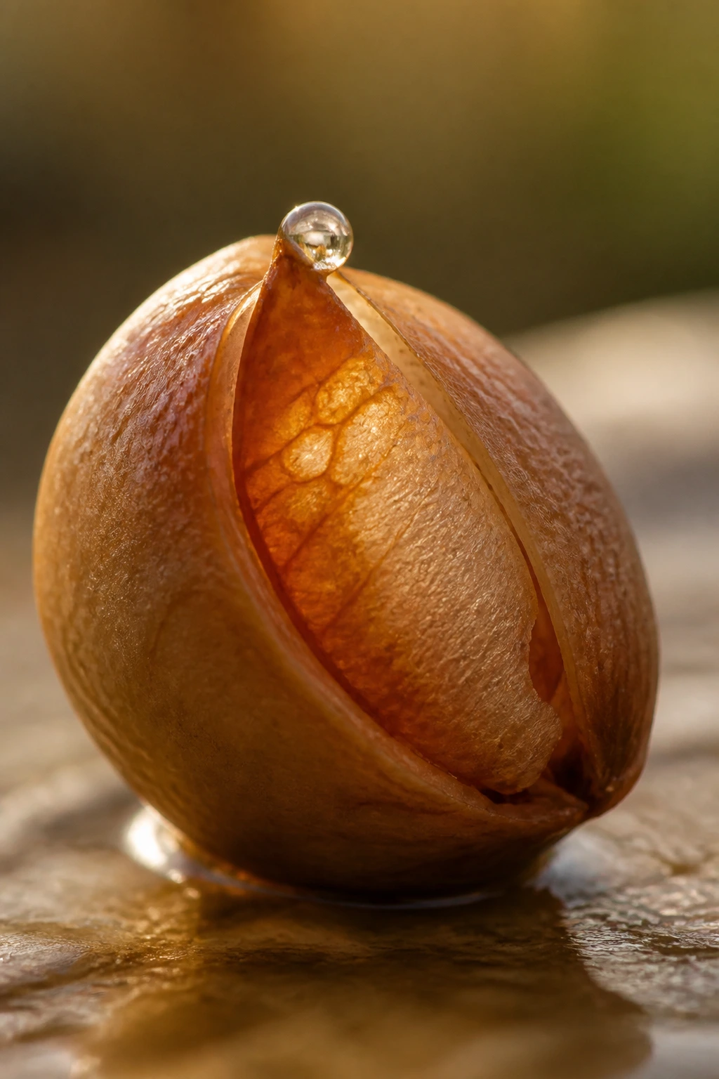 Is Mangosteen Seed Edible? Is It Safe To Eat? 3 Mangosteen seed with dew drop, macro shot