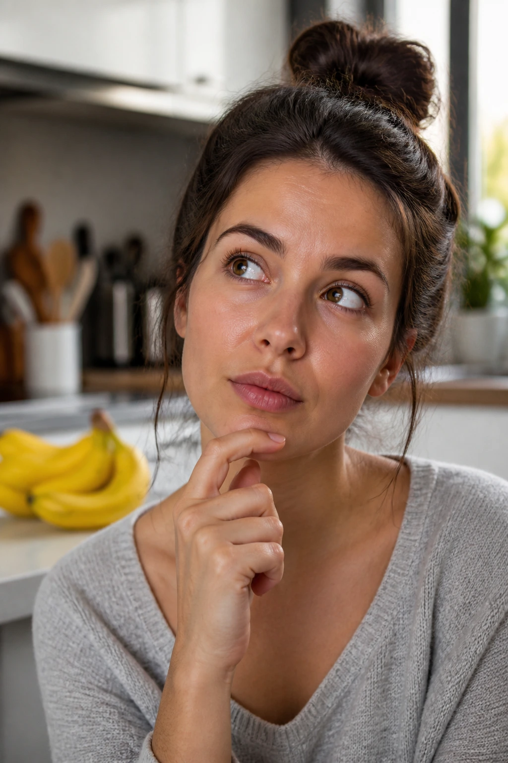 How Long Does It Take For a Banana to Digest? 8 Portrait of a person looking thoughtful about banana digestion questions