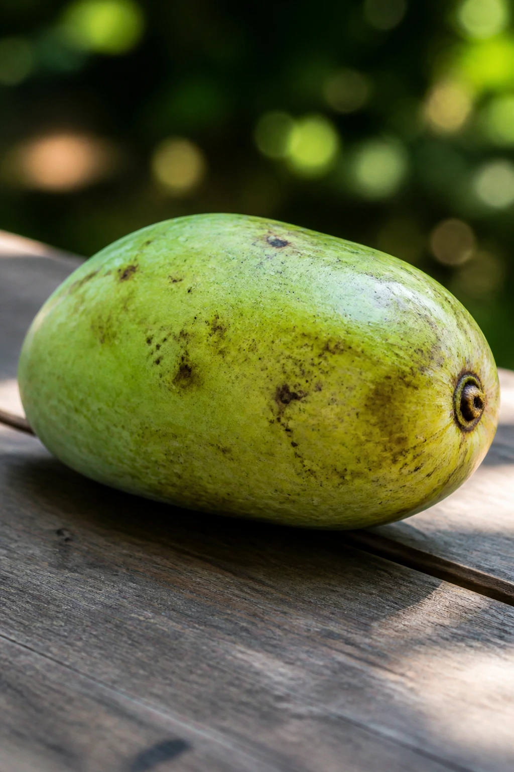 Papaya Vs Pawpaw: A Comprehensive Comparison 13 Pawpaw fruit on wooden table in natural light