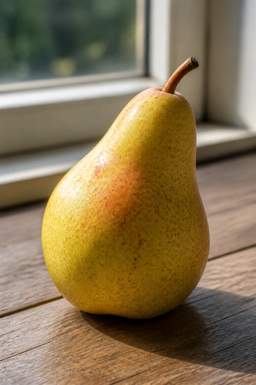 Are Pears Good For Gastritis? All You Need To Know 5 Ripe pear on wooden surface illustrating how to choose and eat pears