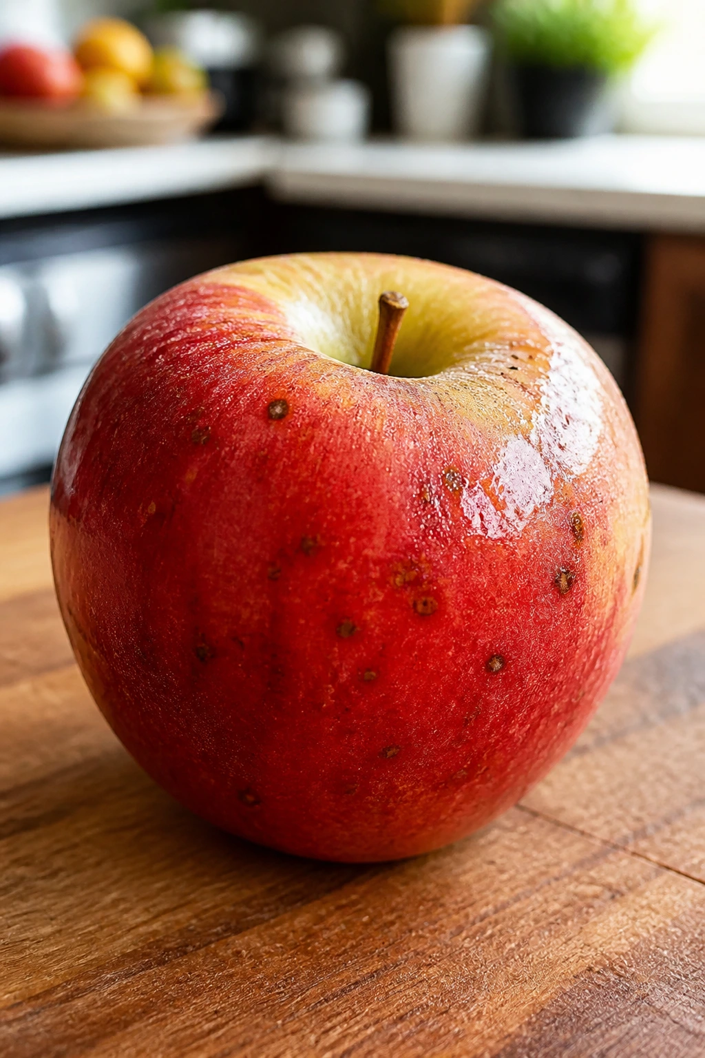 Side Effects of Eating Too Much Fruit: 10 Possible Outcomes 8 Close-up of fruit with glossy skin hinting at pesticide residue