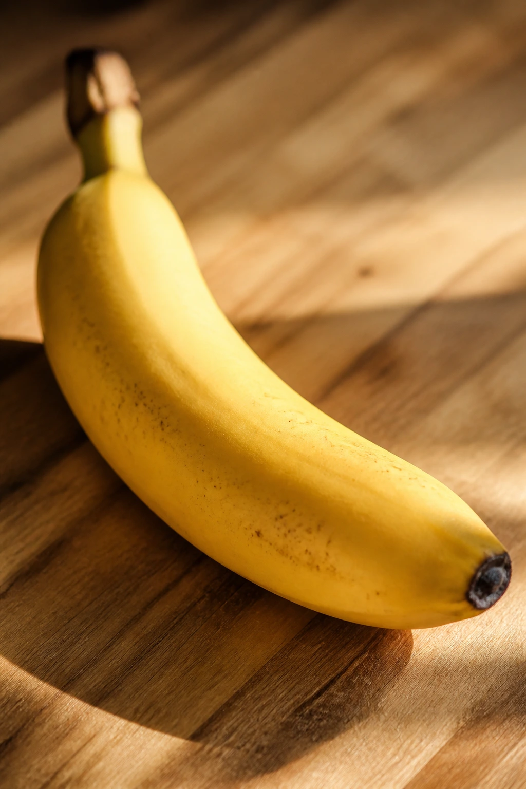 The Top 10 Evidence-Based Health Benefits of Citrus Fruits 5 Close-up of a ripe banana on wooden surface with natural light