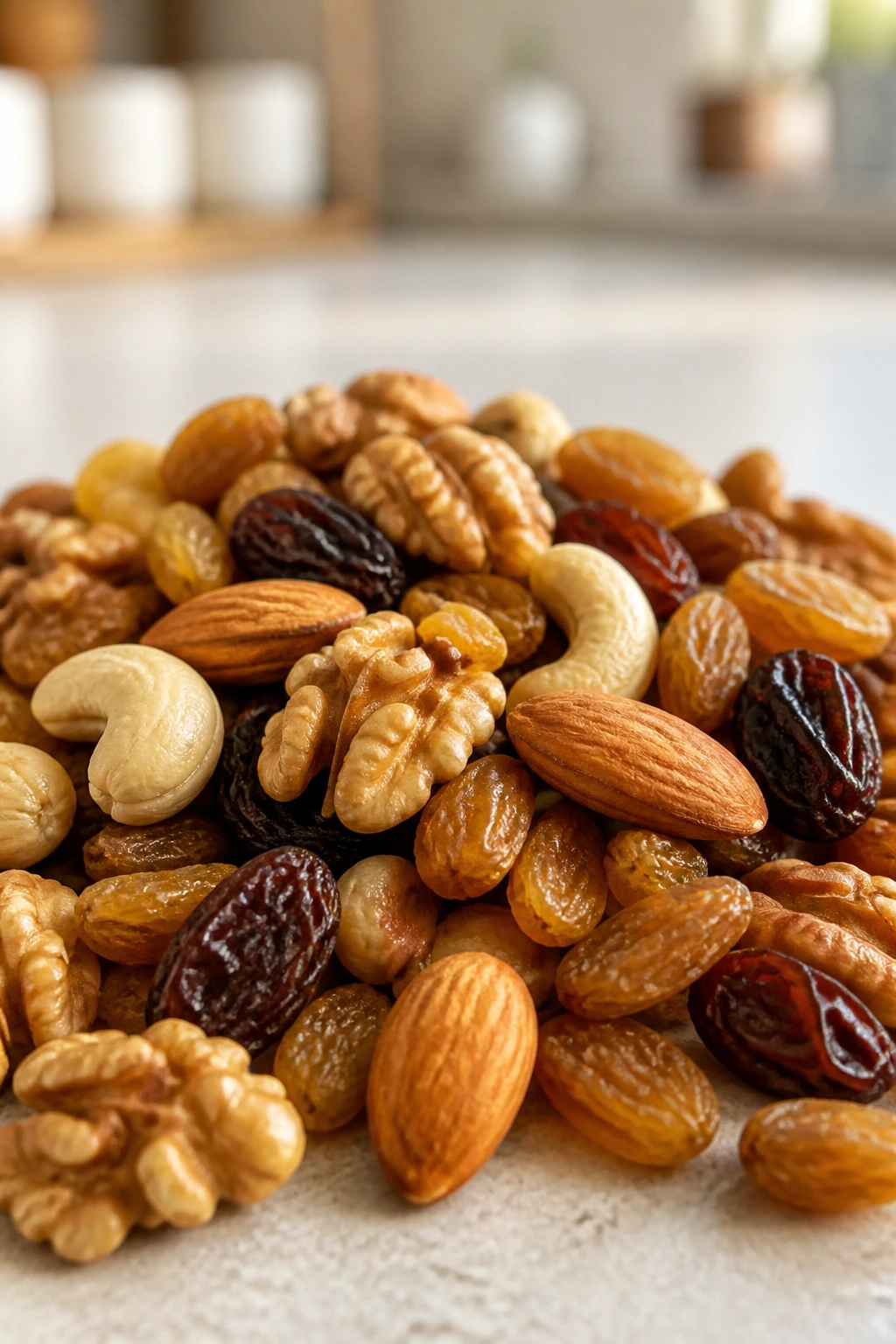 Boost Your Performance: 12 Must-Have Dry Fruits Before Workout 6 Close up of dry fruits used for frequently asked questions
