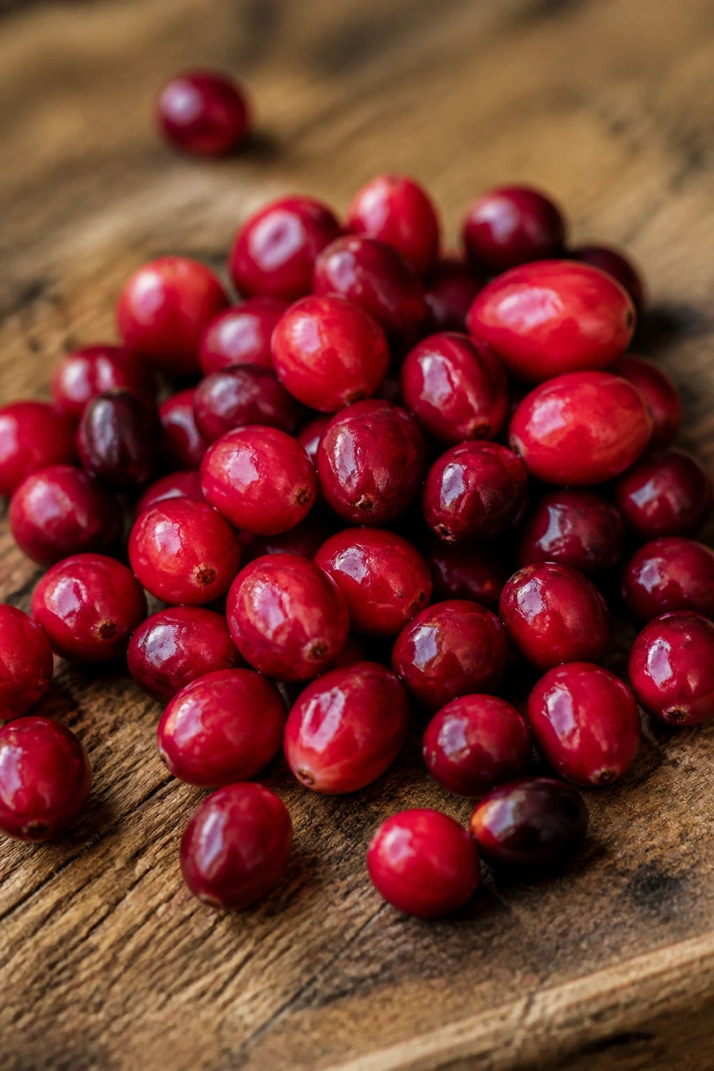 Riberry (Syzygium luehmannii):Â All You Need To Know This Fruit 4 Close-up of fresh riberries piled on a wooden kitchen surface
