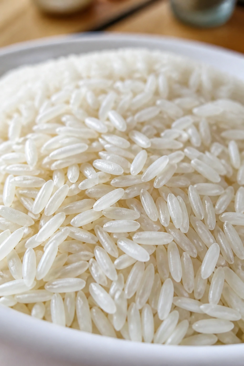 Is Rice A Fruit, A Vegetable, A Grain, Or A Seed? 2 Macro view of texture-rich white rice grains on a plate