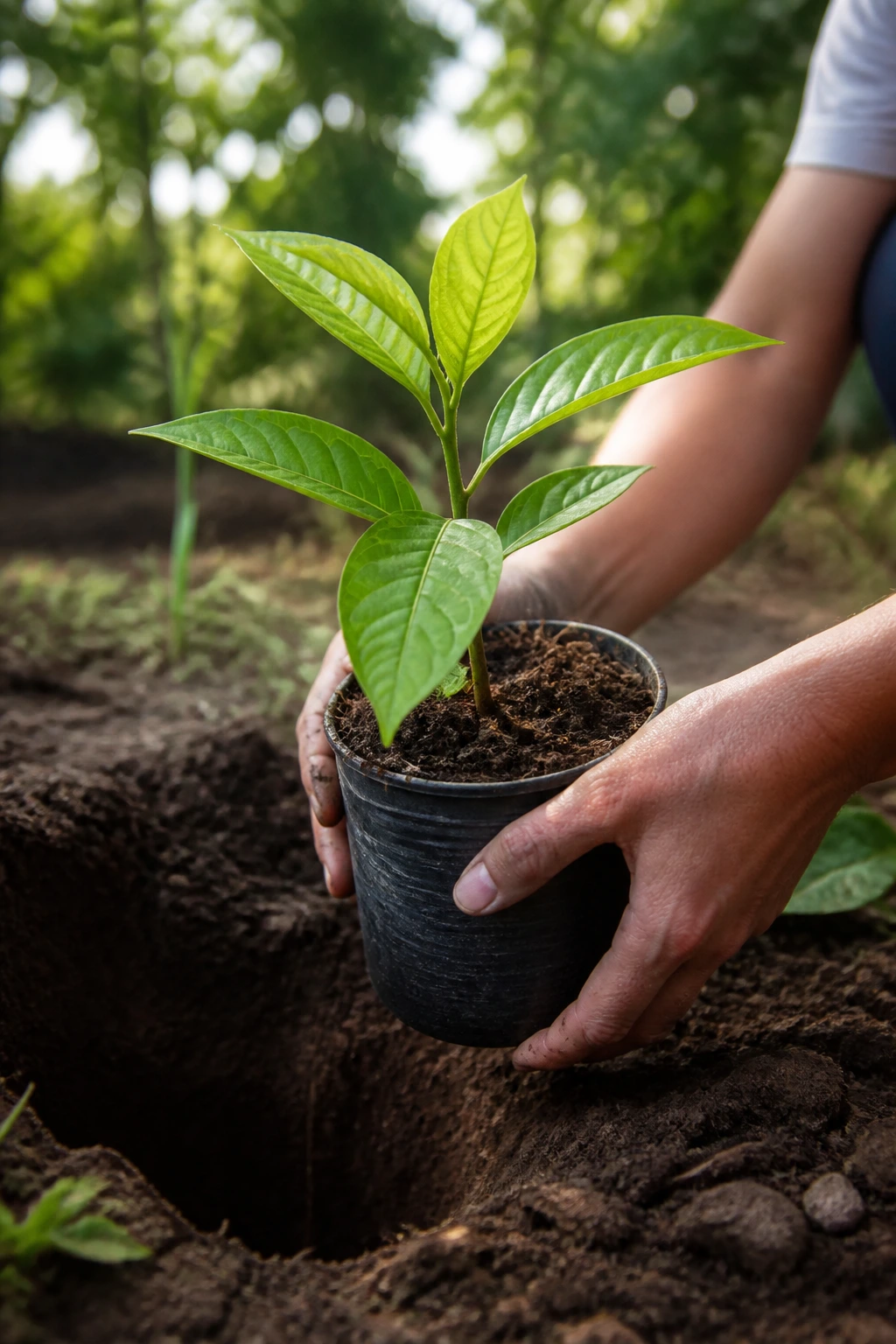 How to Grow Santol from Seeds (Complete Guide) 5 Young Santol seedling in pot ready for transplant